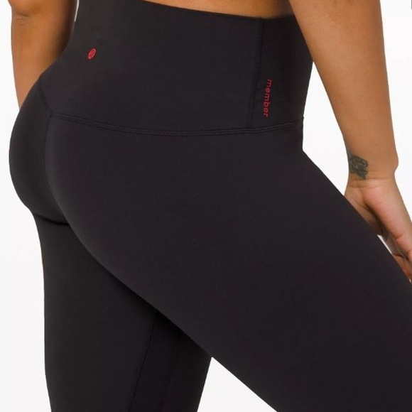 Lululemon Membership Align High Rise Pant 25" size 2 Black BLK - Picture 3 of 6